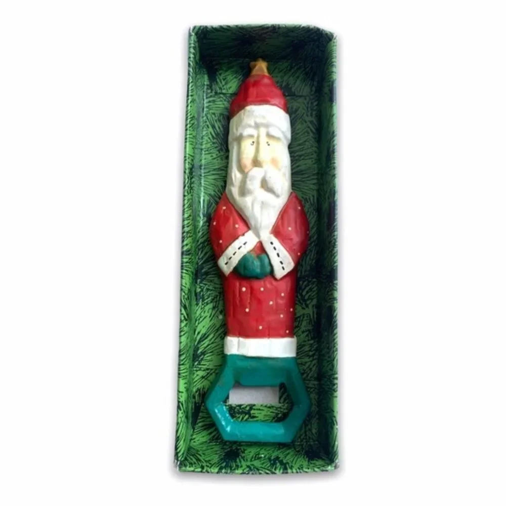 ⤵️Vintage bottle opener The Christmas Sampler🌲🎅